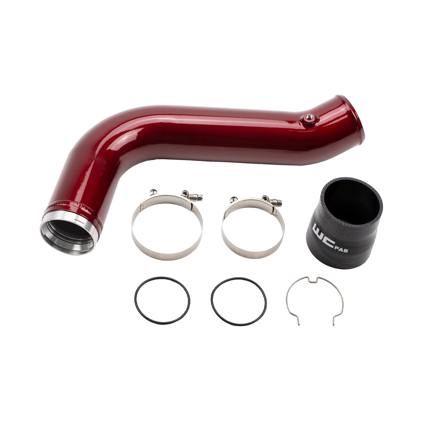 Passenger Side 3.5 in. Intercooler Pipe, 17-19 Duramax L5P
