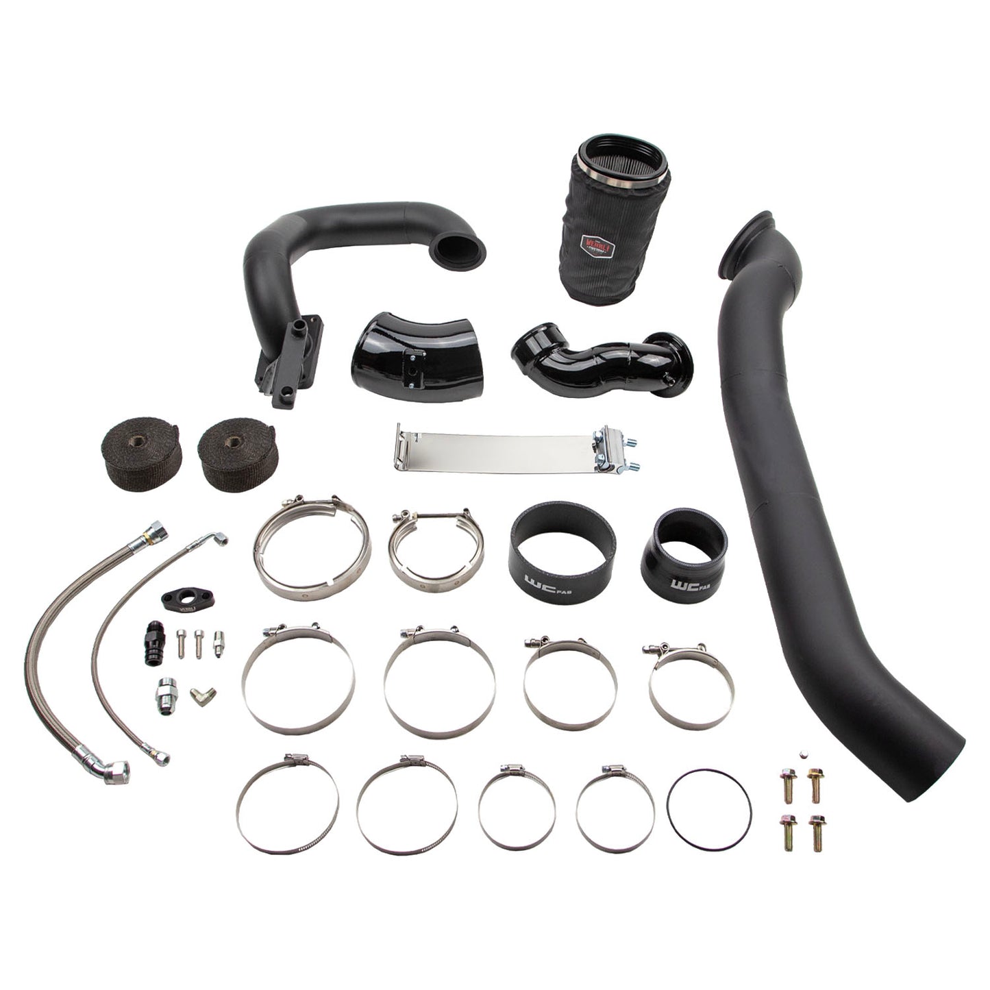 Twin Turbo Kit S400/Stock, for 2003-2007 Cummins 5.9L
