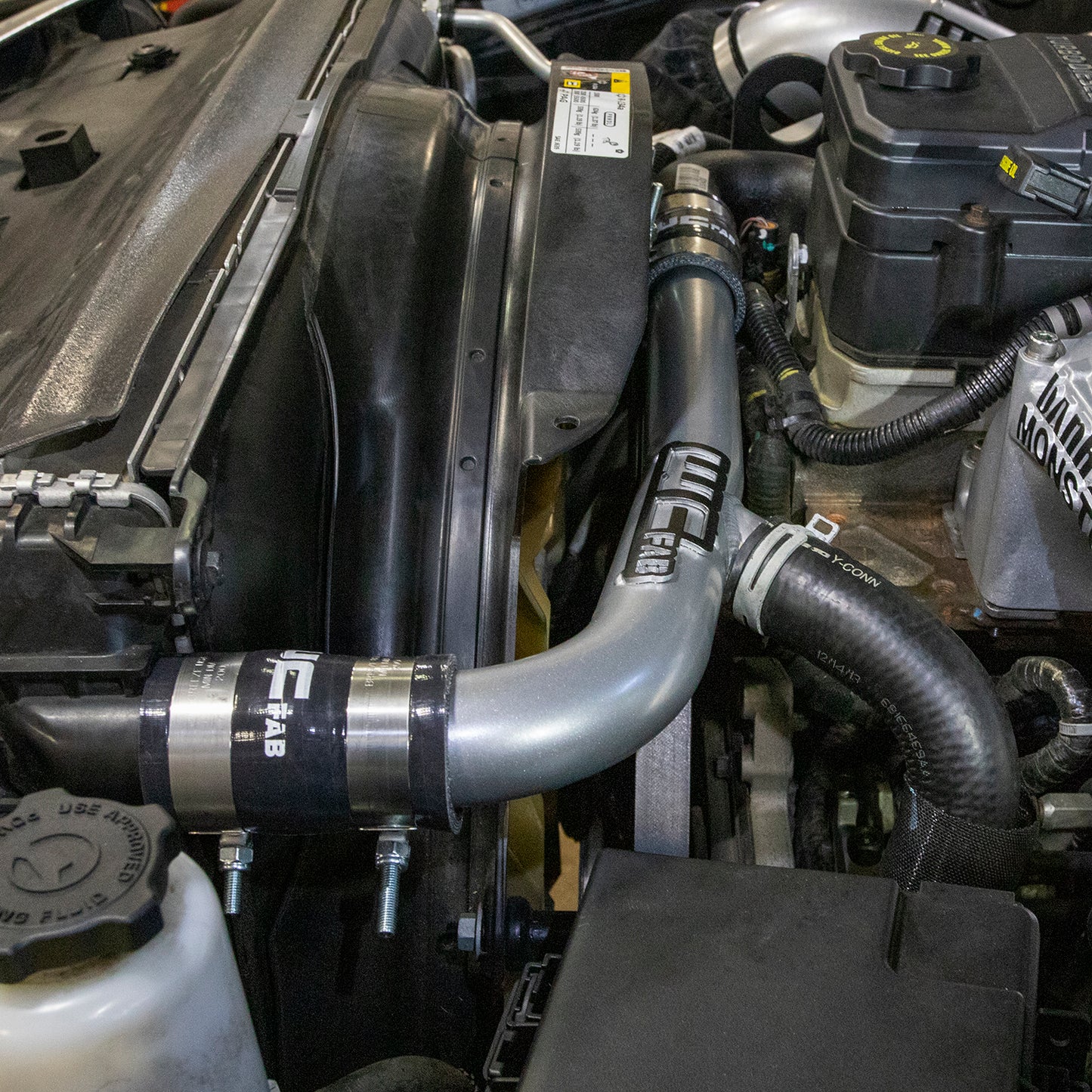Upper Coolant Pipe, for 13-15 6.7L Cummins, Dual Radiator