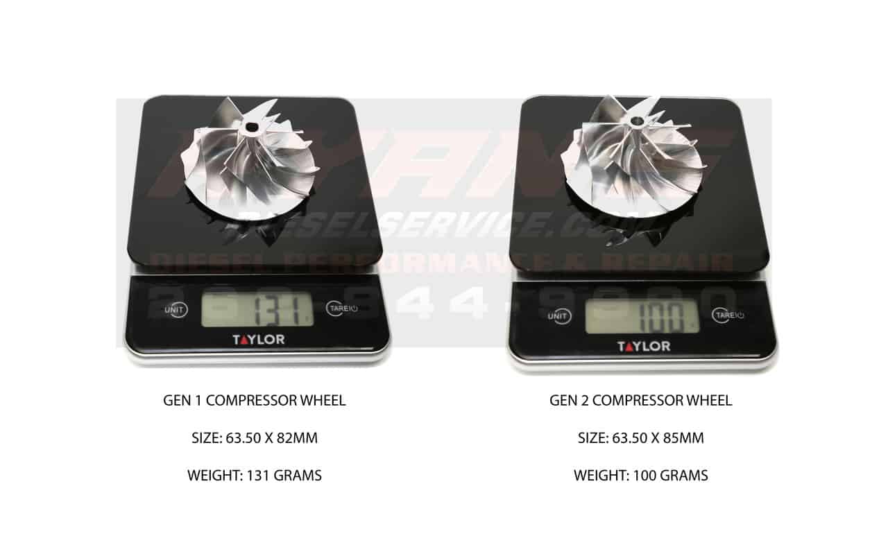 LB7 RDS 64mm 01-04 Duramax Supercore Turbocharger Brand New