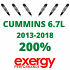 CME Exergy New 200% Over Injector Set of 6
