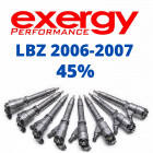 LBZ Exergy Reman 45% Over Injector Set of 8