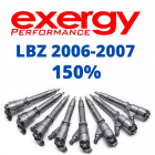 LBZ Exergy New 150% Over Injector Set of 8