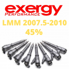 LMM Exergy New 45% Over Injector Set of 8