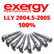 LLY Exergy New 100% Over Injector Set of 8