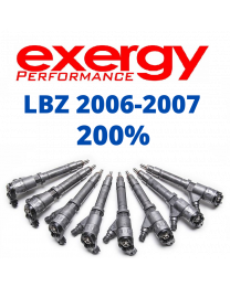 LBZ Exergy Reman 200% Over Injector Set of 8