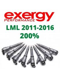 LML Exergy Reman 200% Over Injector Set of 8