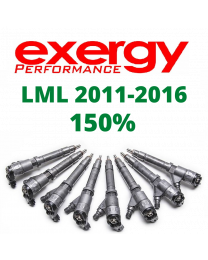 LML Exergy Reman 150% Over Injector Set of 8