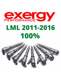 LML Exergy Reman 100% Over Injector Set of 8